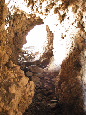 Höhlengang am Bentaiga